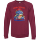 Red, White, And Blueberries - Sponge Fleece Raglan Sweatshirt - Assorted Colors