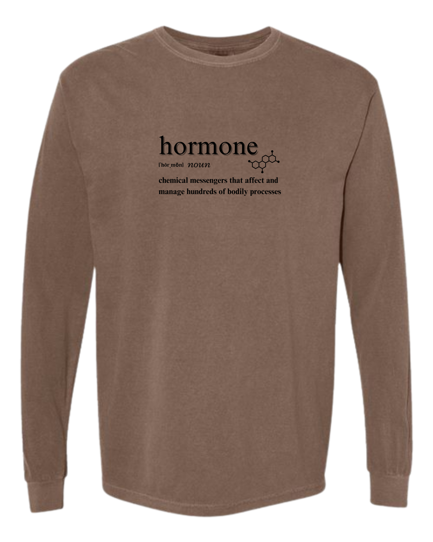 Hormone - Comfort Colors - Heavyweight Long Sleeve Tee - Neutral Colors