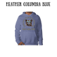 CP - Bear Lake Utah - Sponge Fleece Hoodie - Blues, Purples