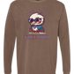 Lovin' Life as a Free Bird - Comfort Colors - Heavyweight Long Sleeve Tee - Neutral Colors