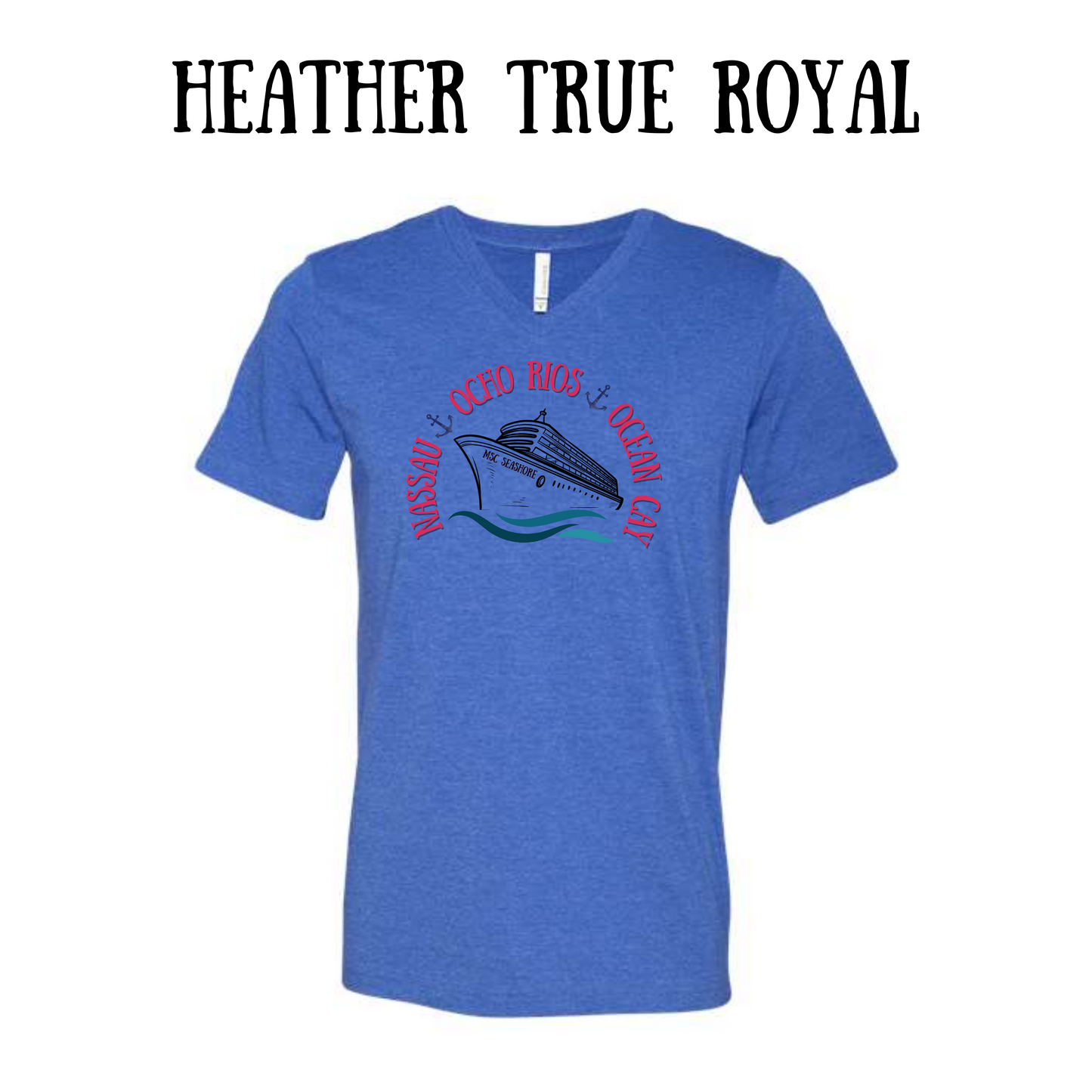 VP - MSC Seashore - Unisex V-Neck