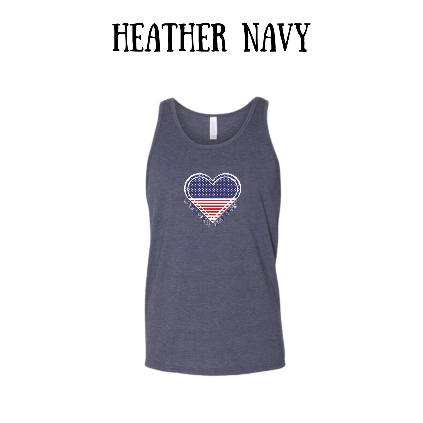 PP - One Nation One Heart - Unisex Tank