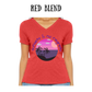 VP - Sunsets & No Regrets - Women's V-Neck - Assorted Colors