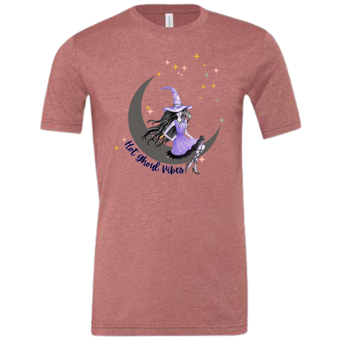 HP - Hot Ghoul Vibes - Unisex Tee - Pinks