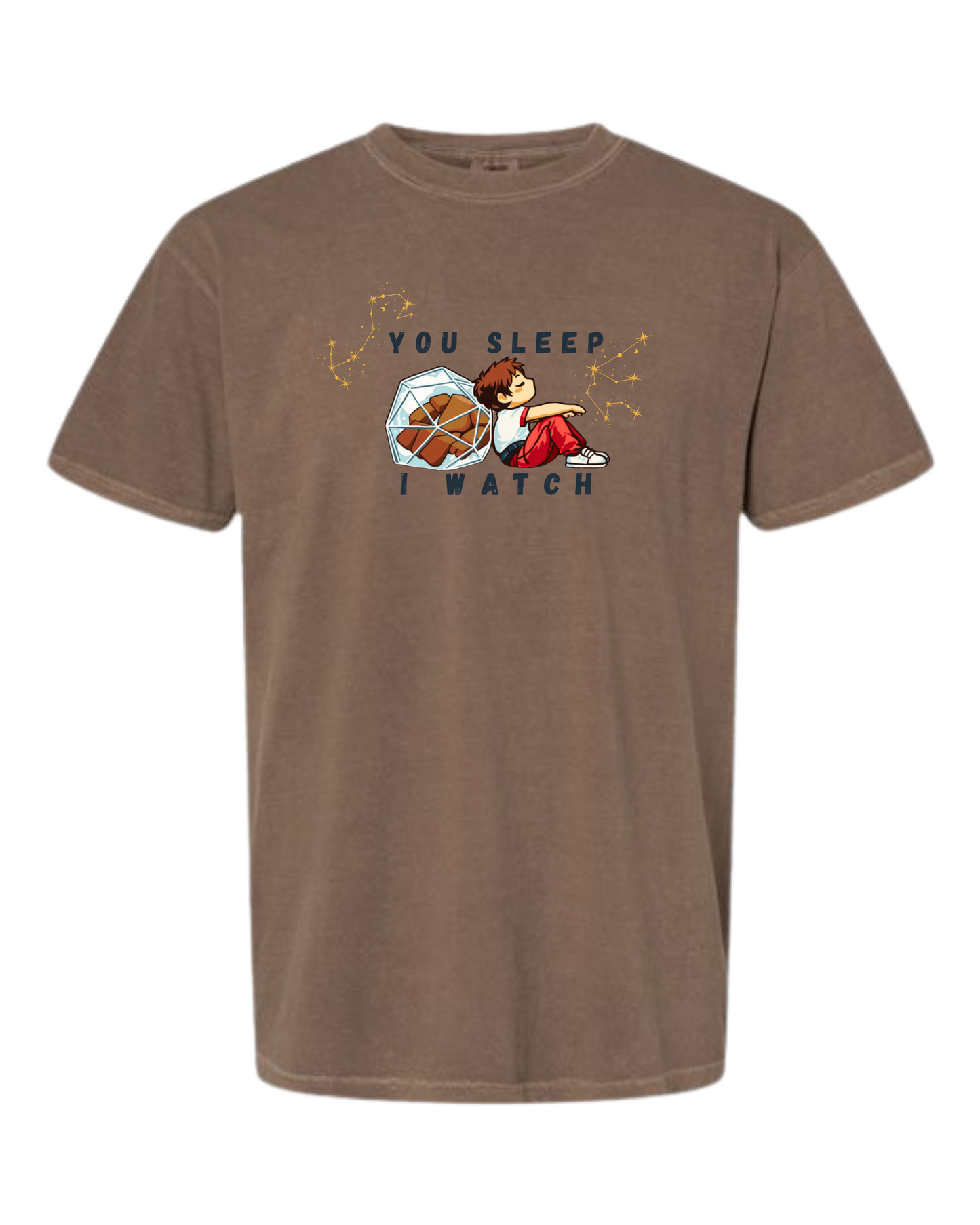 You Sleep I Watch - Comfort Colors - Heavyweight Unisex Tee - Neutrals