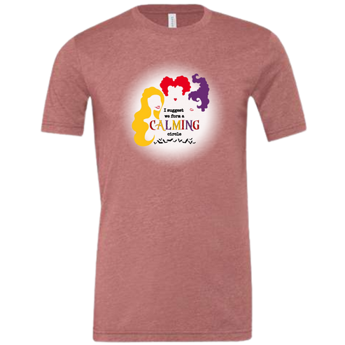 Calming Circle - Unisex Tee - Pinks