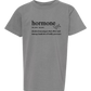 Hormone - Comfort Colors - Heavyweight Youth Tee - Neutral Colors & Blues