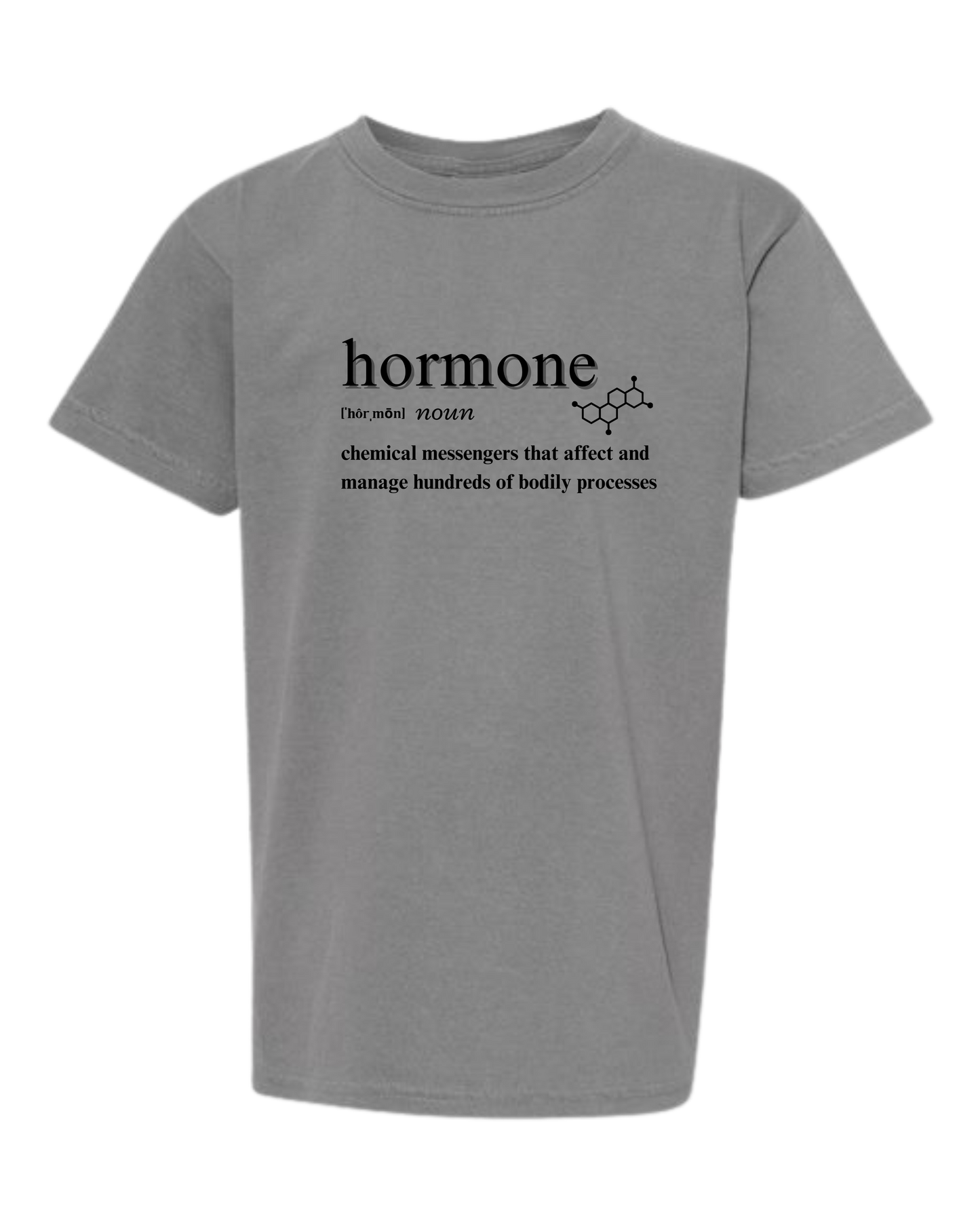 Hormone - Comfort Colors - Heavyweight Youth Tee - Neutral Colors & Blues