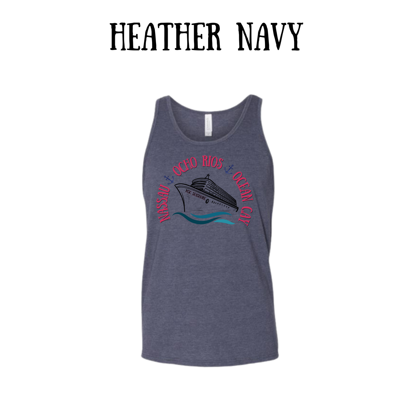 VP - MSC Seashore - Unisex Tank