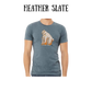 AC - Muscle Bear - Unisex Tee - Blues