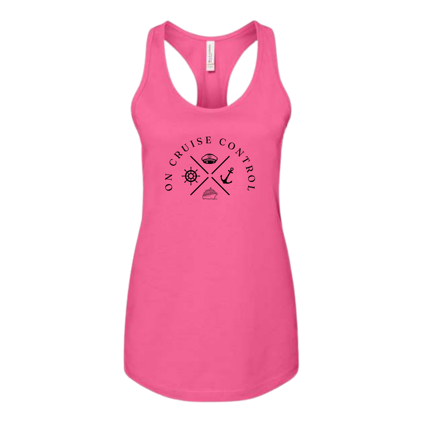 On Cruise Control - Bella+Canvas - Women's Jersey Racerback Tank
