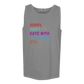 Sorry. Can't. Date With A Bat Boy. Bye. - Comfort Colors - Unisex Tank - Neutral Colors & Blues