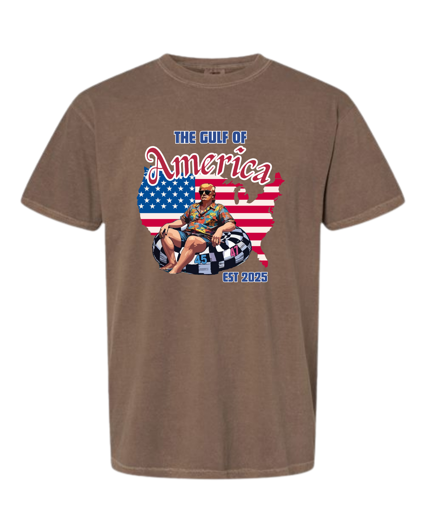 The Gulf of America - Comfort Colors - Heavyweight Unisex Tee - Neutral Colors