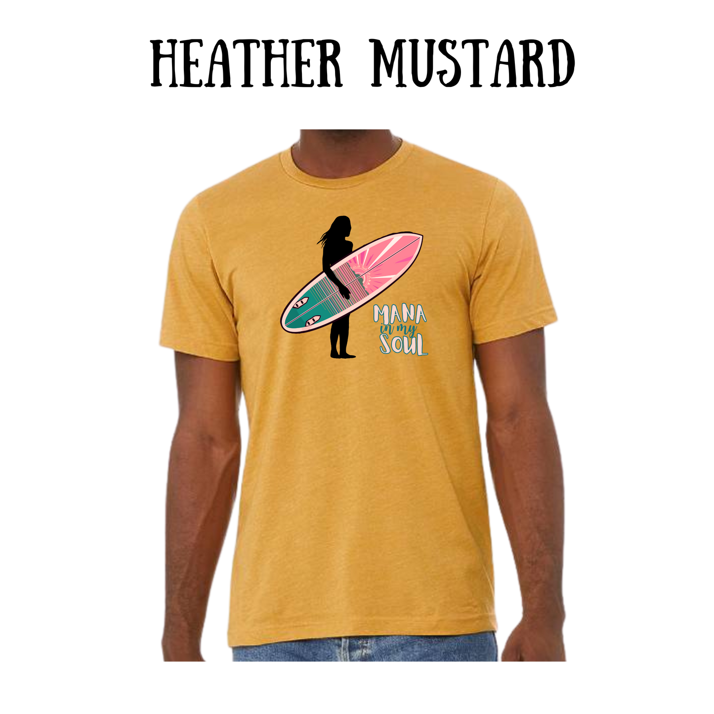 VP - Mana in My Soul - Unisex Tee - Yellows, Oranges, Reds