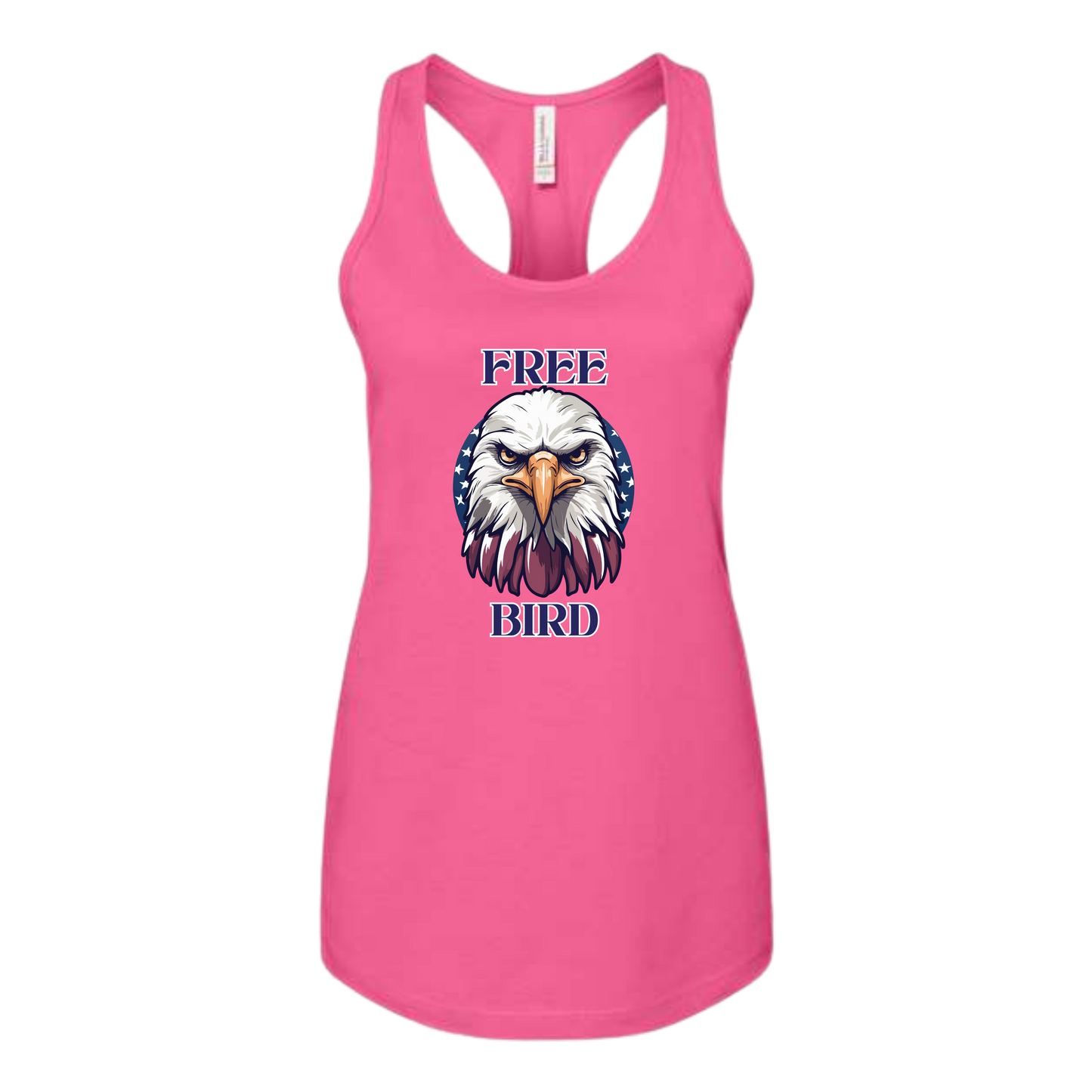 Free Bird - Bella+Canvas - Women's Jersey Racerback Tank
