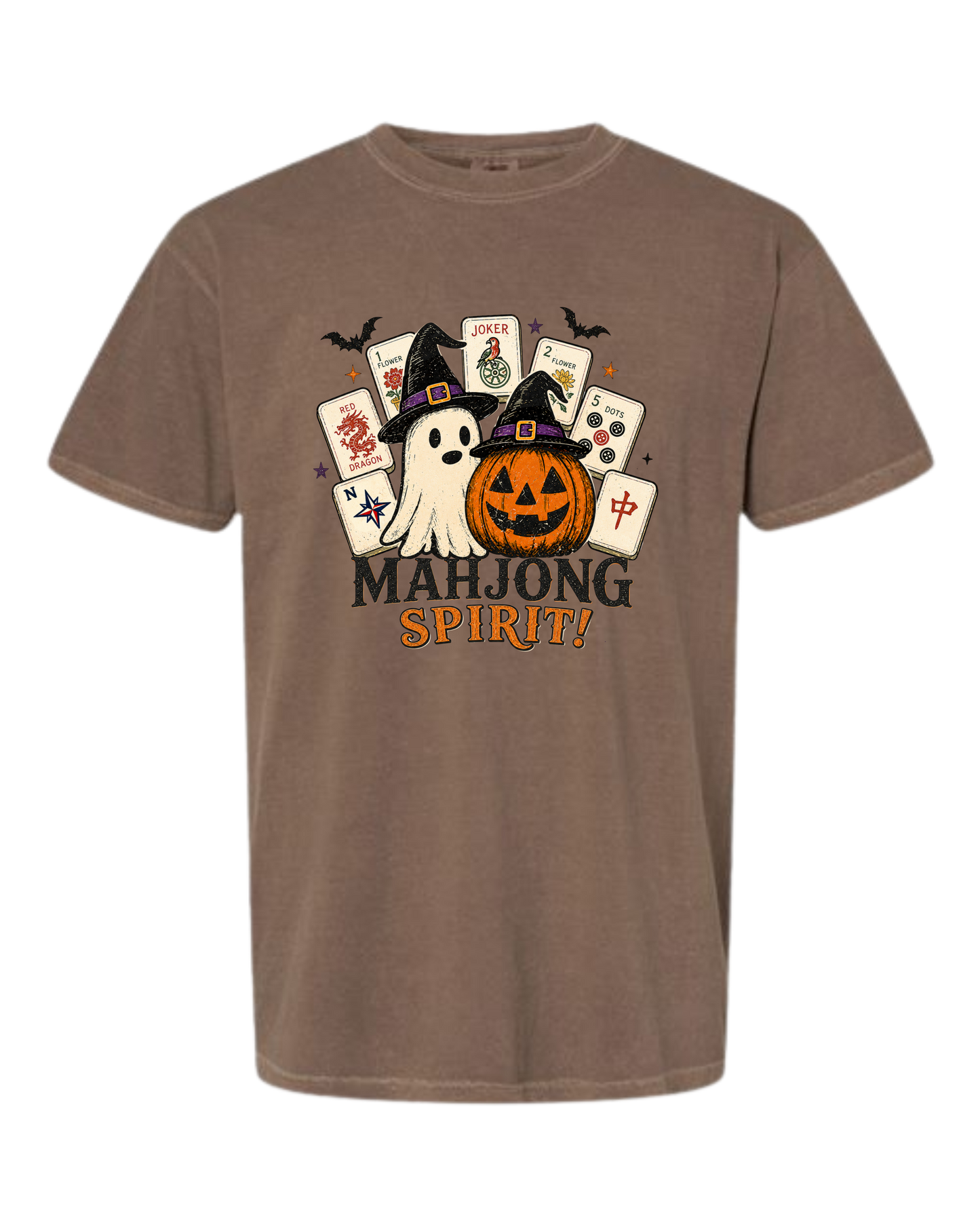 Mahjong Spirit - Comfort Colors - Heavyweight Unisex Tee - Neutral Colors