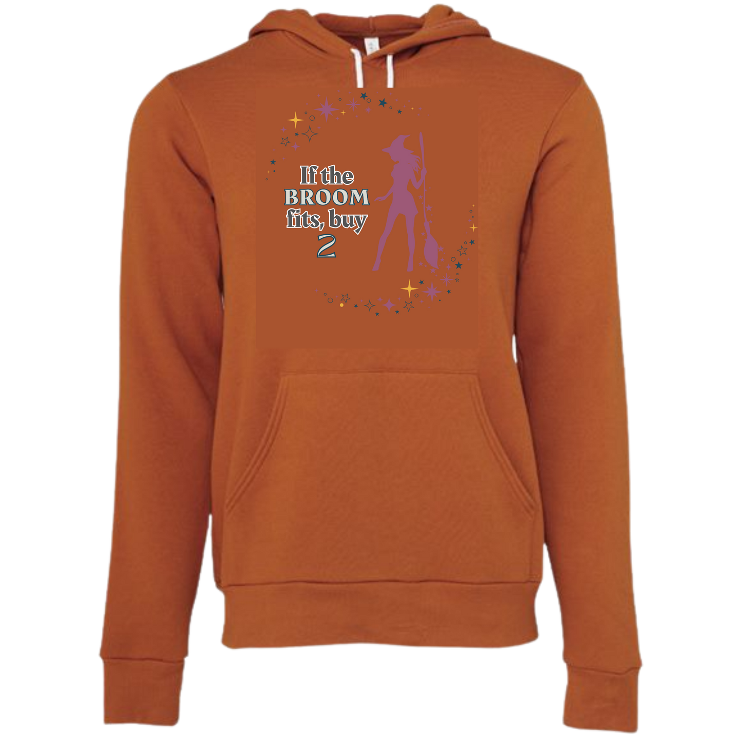 HP - If The Broom Fits - Sponge Fleece Hoodie - Assorted Colors