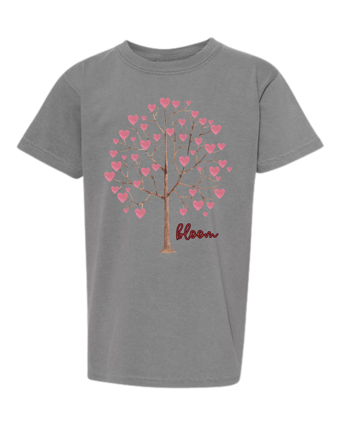 Bloom - Comfort Colors - Heavyweight Youth Tee - Neutral Colors & Blues