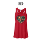 The World is a Better Place With YOU in it - Women's Flowy Racerback Tank