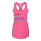 Sorry. Can't. Date With A Bat Boy. Bye. - Bella+Canvas - Women's Jersey Racerback Tank
