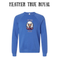 PP - Free Bird - Sponge Fleece Raglan Sweatshirt - Blues, Purples