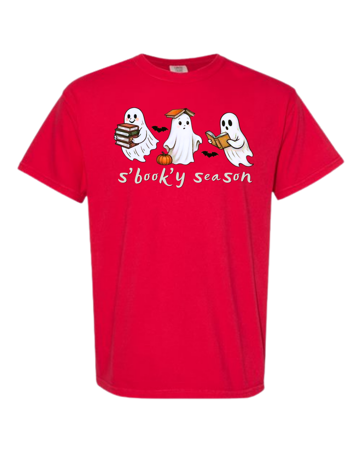S'book'y season - Comfort Colors - Heavyweight Unisex Tee - Yellows, Oranges, Reds
