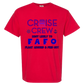 Cruise Crew Most Likely to FAFO Float Around & Find Out - Comfort Colors - Heavyweight Unisex Tee - Yellows, Oranges, Reds