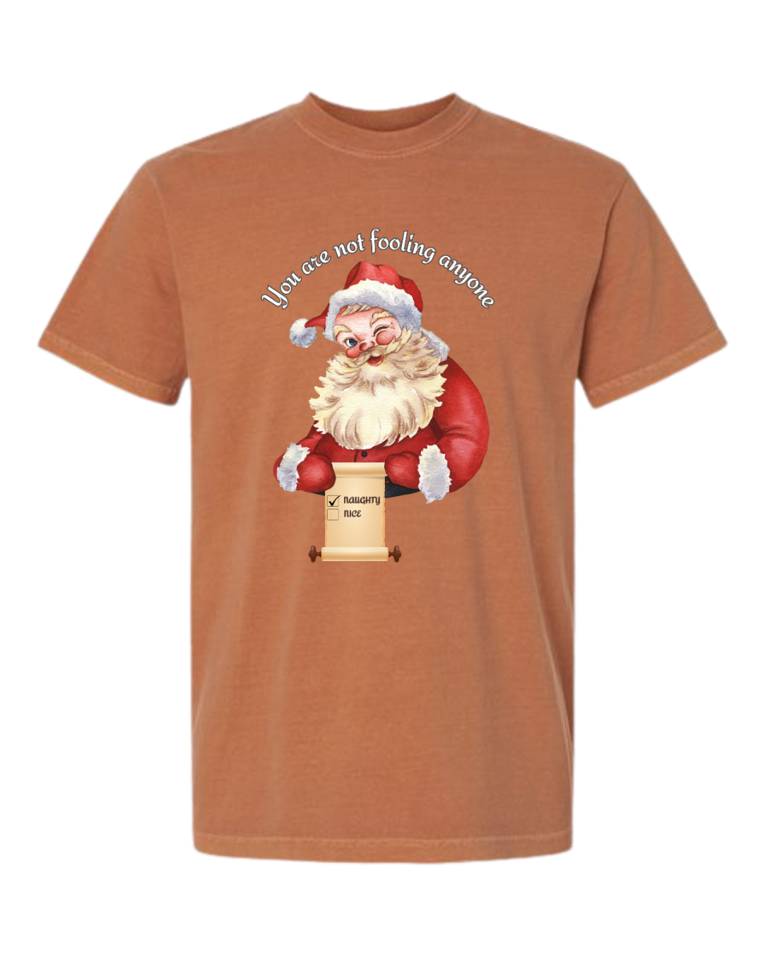 You Are Not Fooling Anyone - Comfort Colors - Heavyweight Unisex Tee - Yellows, Oranges