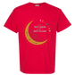 Not A Hot Mess Just A Hot Flash - Comfort Colors - Heavyweight Unisex Tee - Yellows, Oranges, Reds