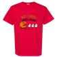 Not Today, Little Sheets - Comfort Colors - Heavyweight Unisex Tee - Yellows, Oranges, Reds