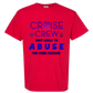 Cruise Crew Most Likely to Abuse the Drink Package - Comfort Colors - Heavyweight Unisex Tee - Yellows, Oranges, Reds