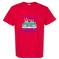 Get in Loser We're Playing Mahjong - Comfort Colors - Heavyweight Unisex Tee - Yellows, Oranges, Reds