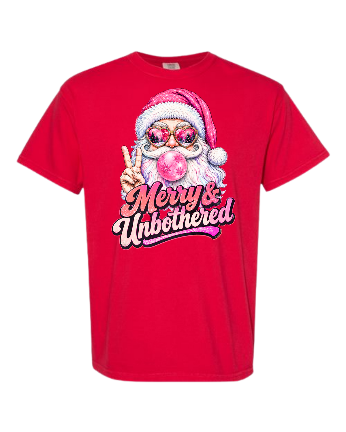 Merry & Unbothered - Comfort Colors - Heavyweight Unisex Tee - Yellows, Oranges, Reds