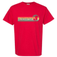 On Island Time - Comfort Colors - Heavyweight Unisex Tee - Yellows, Oranges, Reds