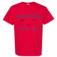 Life Happens The Beach Helps - Comfort Colors - Heavyweight Unisex Tee - Yellows, Oranges, Reds