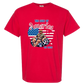The Gulf of America - Comfort Colors - Heavyweight Unisex Tee - Yellows, Oranges, Reds