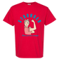 Stronger Than Period Cramps - Comfort Colors - Heavyweight Unisex Tee - Yellows, Oranges, Reds