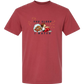 You Sleep I Watch - Comfort Colors - Heavyweight Unisex Tee - Yellows, Oranges, Reds