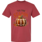 'Tis Football Season - Comfort Colors - Heavyweight Unisex Tee - Yellows, Oranges, Reds