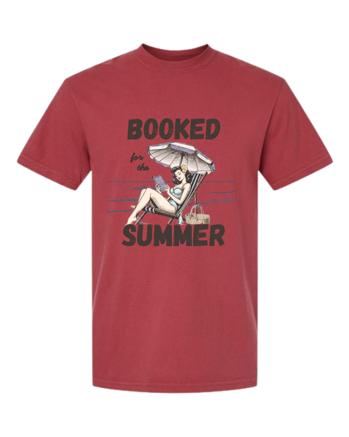 Booked for the Summer - Comfort Colors - Heavyweight Unisex Tee - Yellows, Oranges, Reds