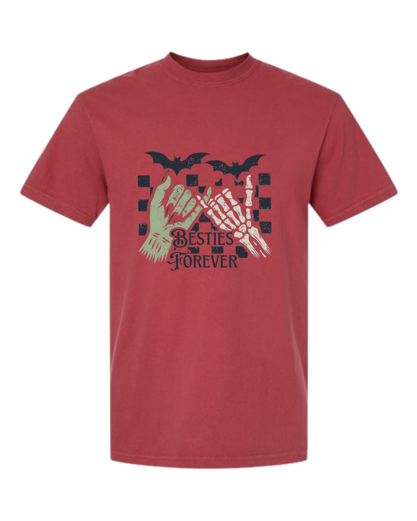Besties Forever - Comfort Colors - Heavyweight Unisex Tee - Yellows, Oranges, Reds