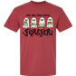 Sourdough Ghosties - Comfort Colors - Heavyweight Unisex Tee - Yellows, Oranges, Reds