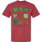 Galatians 5 - St Patrick's Day - Comfort Colors - Heavyweight Unisex Tee - Yellows, Oranges, Reds