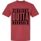Straight Outta Hormones - Comfort Colors - Heavyweight Unisex Tee - Yellows, Oranges, Reds
