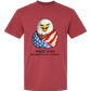 Free Bird An American Legend - Comfort Colors - Heavyweight Unisex Tee - Yellows, Oranges, Reds