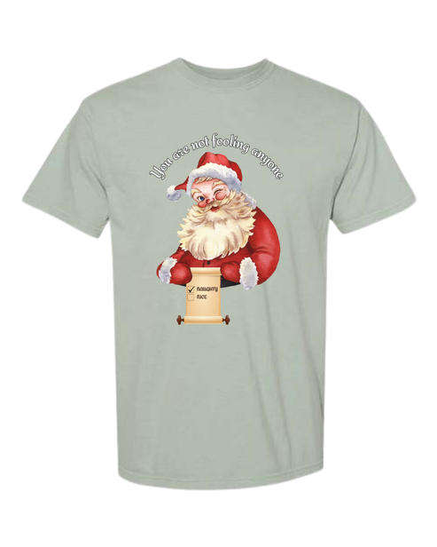 You Are Not Fooling Anyone - Comfort Colors - Heavyweight Unisex Tee - Greens