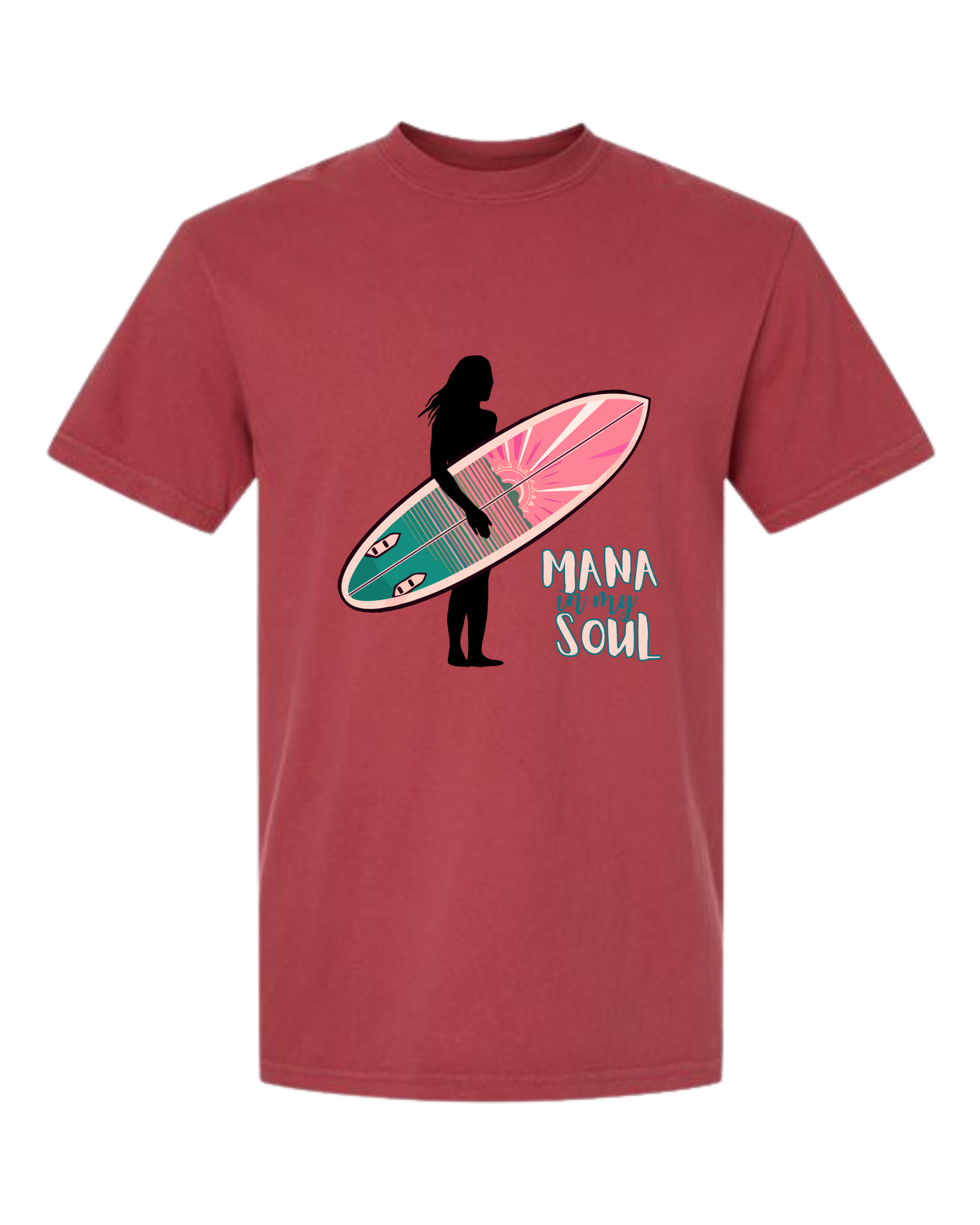 Mana in My Soul - Comfort Colors - Heavyweight Unisex Tee - Yellows, Oranges, Reds