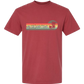 On Island Time - Comfort Colors - Heavyweight Unisex Tee - Yellows, Oranges, Reds