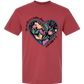 The World Is A Better Place With YOU In It - Comfort Colors - Heavyweight Unisex Tee - Yellows, Oranges, Reds