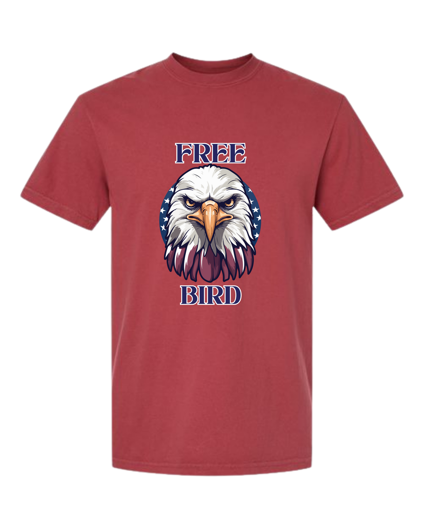 Free Bird - Comfort Colors - Heavyweight Unisex Tee - Yellows, Oranges, Reds